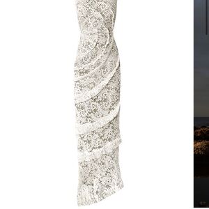 Georgia Hardinge Spiral Floor Length Dress